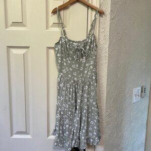Hollister Light green summer dress